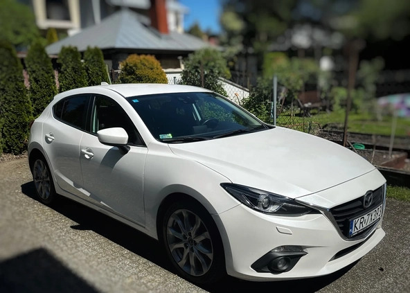 Mazda 3 cena 57750 przebieg: 98000, rok produkcji 2015 z Kraków małe 79